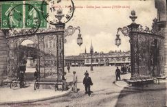 CPA NANCY Grilles Jean Lamour