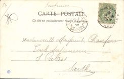 CPA Nancy Sur le chemin de la Flie