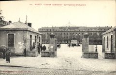 CPA Nancy Caserne Landremont 37eme Regiment d'Infanterie Militaria