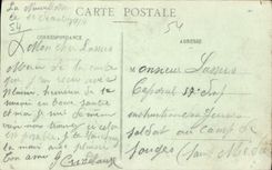 CPA Nancy Bombardement des 9 10 Septembre 1914 Rue Ste Anne La maison du culte evangelique