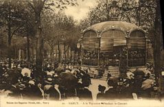 CPA Nancy A la Pepiniere pendant le concert 