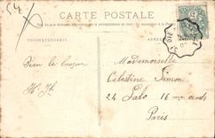 CPA Nancy Marche Couvert Eglise Saint Sebastien 