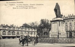 CPA Nancy La Place Stanislav Fontaine d'Amphitrite 