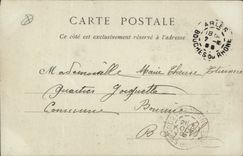 CPA Arles Eglise St Trophisme Statues du Porche 