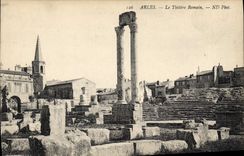 CPA Arles Le Theatre Romain 