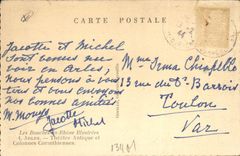 CPA Arles Theatre Antique et Colonnes Corinthiennes 