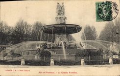 CPA Aix en Provence La Grande Fontaine 