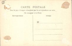 CPA Marseille Eglise des Reformes Tramway
