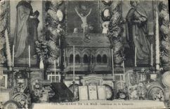 CPA Ste Marie de la Mer Interieur de la Chapelle 