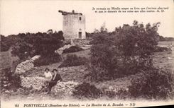 CPA Fontvielle Bouches du Phone Le Moulin de A Daudet 