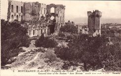 CPA Montmajour Ensemble des Ruines Aux Moines 