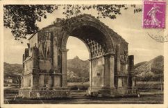 CPA Paysages et Pierres de Provence Monument romain a St Remy de Provence 