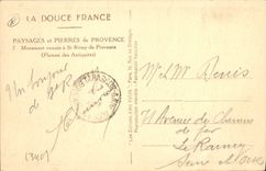 CPA Paysages et Pierres de Provence Monument romain a St Remy de Provence