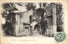 CPA Arles Les Aliscamps Chapelle de la Tour 