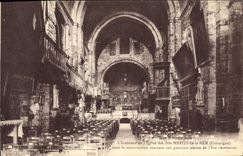 CPA En Provence L'Interieur de l'Eglise des Saintes Maries de la Mer 