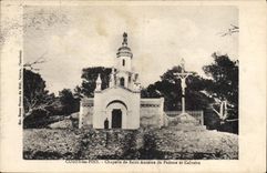 CPA Cuges les Pins chapelle de Saint Antoine de Padoue et Calvaire 