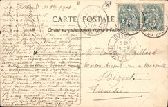 CPA St Remy de Provence Arc Romain Folklore Femme