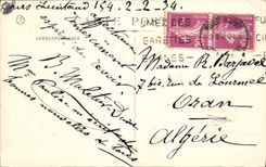 CPA Marseille Perspective des Allee de Meilhan et des Capucines Tramway