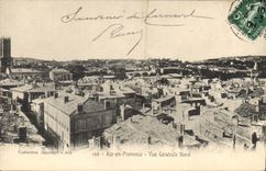 CPA Aix en Provence vue generale Nord 