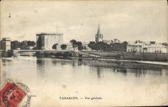 CPA Tarascon vue generale 