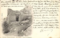 CPA Environs d'Aix en Provence Ste Victoire entree du Monastere 