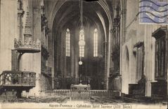 CPA Aix en Provence cathedrale Saint Sauveur XIII siecle 