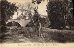 CPA Environs d'Aix en Provence le pont de l'Arc 