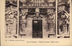 CPA Aix en Provence Pavillon Vendome XVII siecle 