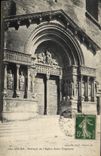 CPA Arles Portique de l'eglise Saint Trophime 