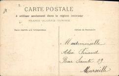 CPA Aix en Provence la grande fontaine et entree du cours Mirabeau 