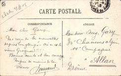 CPA Arles statue de Niobe femme d'Amphion roi de Thebes eut ses anfants tues a coups de fleches 