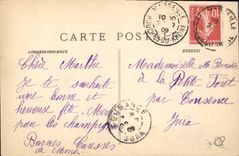 CPA Tremblement de terre du 11 Juin 1909 St cannat l'Eglise