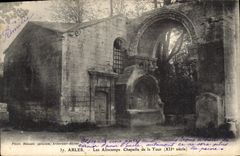 CPA Arles les Aliscamps chapelle de la Tour XII S 