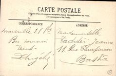 CPA Marseille l'Eglise des Reformes Tramway