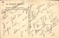 CPA Marseille Bouches du Rhone l'Eglise saint Vincent de Paul les Reformes