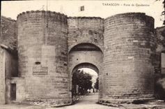 CPA Tarascon porte de Condamine 
