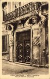 CPA Aix en Provence hotel d'espagnet vieille porte a cariatides 