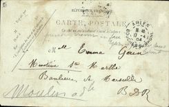 CPA Arles les Aliscamps l'Allee des Tombeaux 