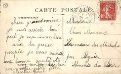 CPA St Savournin La Croix du Castellas 
