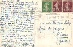 CPA Arles Les Aliscamps Tombeau des trois Consuls 