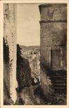 CPA Les Baux B du R Vieille Rue conduisant aux Remparts 