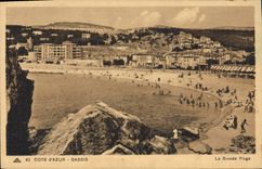 CPA Cote d'Azur Cassis La Grande Plage 