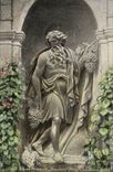 CPA Aix en Provence Monument Joseph Statue de Noe 