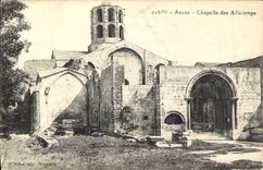 CPA Arles Chapelle des Aliscamps 