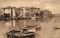 CPA Littoral de Maraeille Martigues Le coin des Peintres 