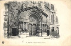 CPA Arles Saint Trophime Portail 