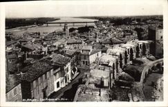 CPA Arles Les Arenes et le Rhone 
