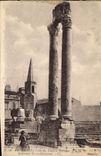 CPA Arles Un coin du Theatre Antique Colonnes 