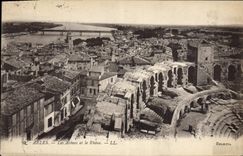 CPA Les Arenes et le Rhone Arles
