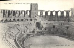 CPA Arles - Interieur des Arenes